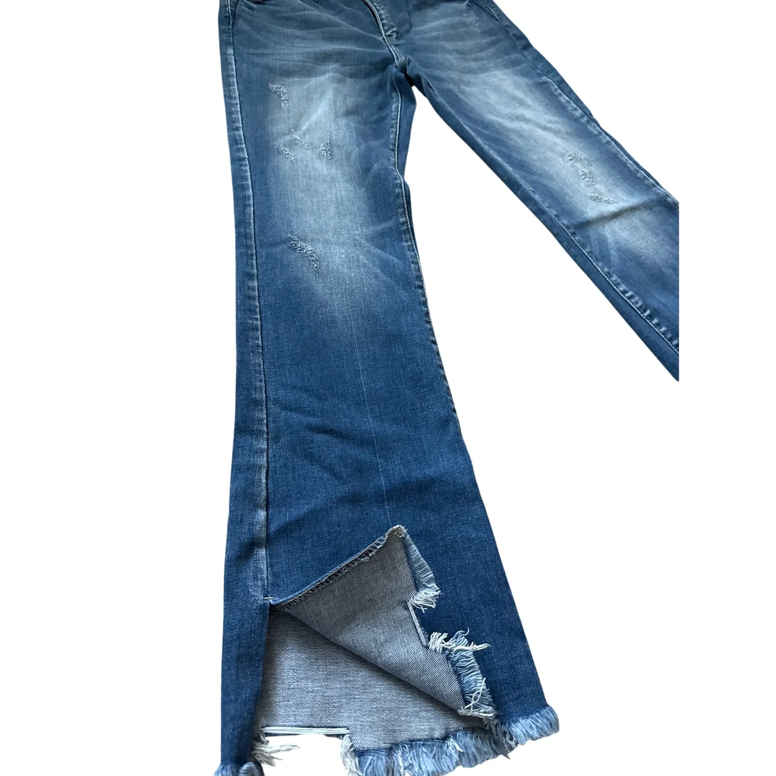 KanCan Bootcut High Rise Jeans Light Blue Size 30 - Image 6