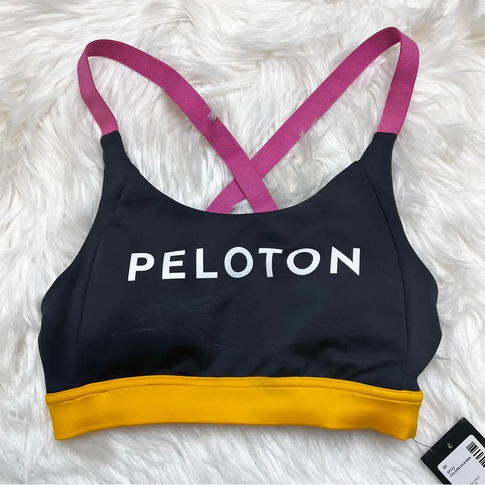Peloton Colorblock Sports Bra. Size XSmall. NWT - Image 3