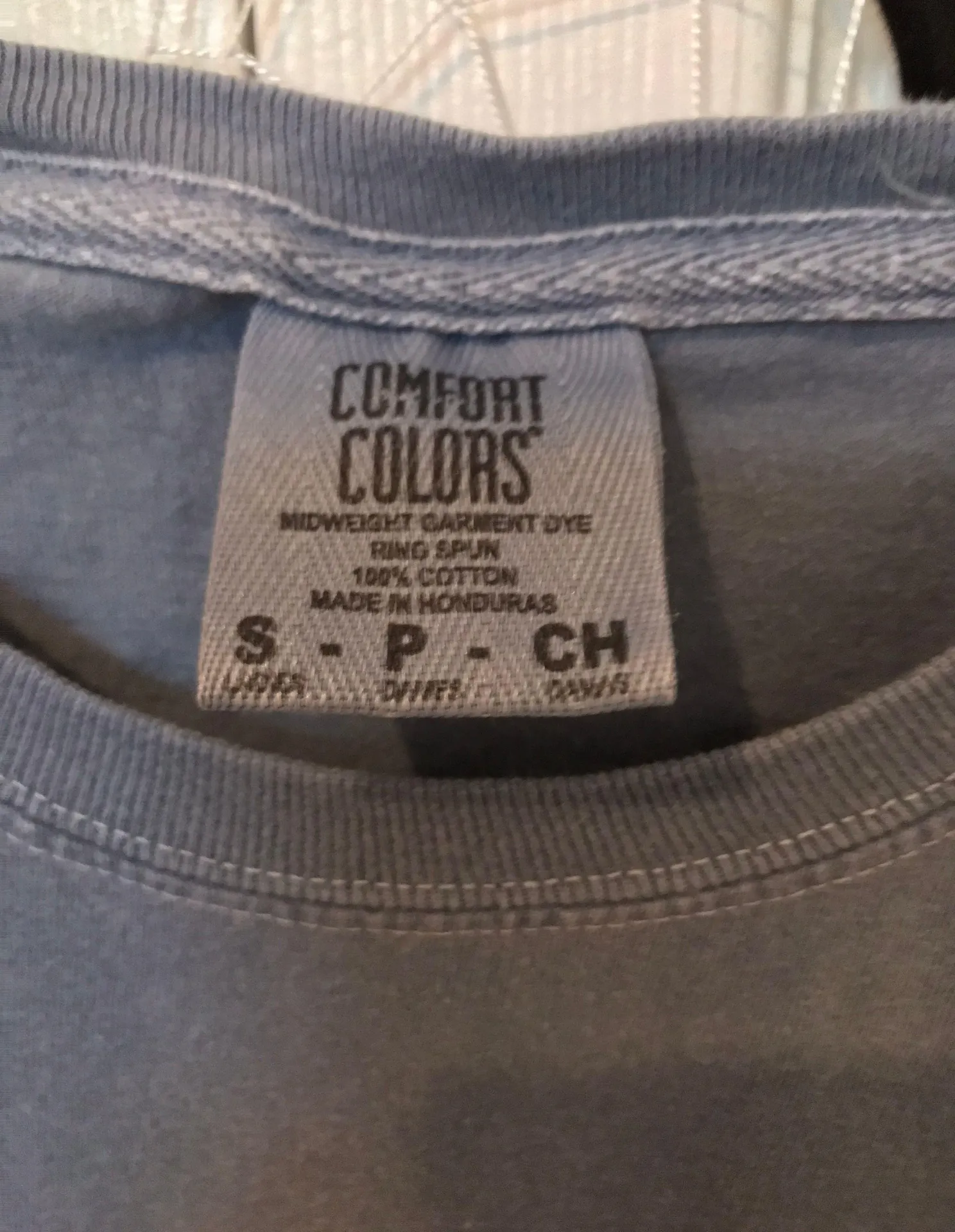 Comfort Colors Blue T-shirt - Image 3