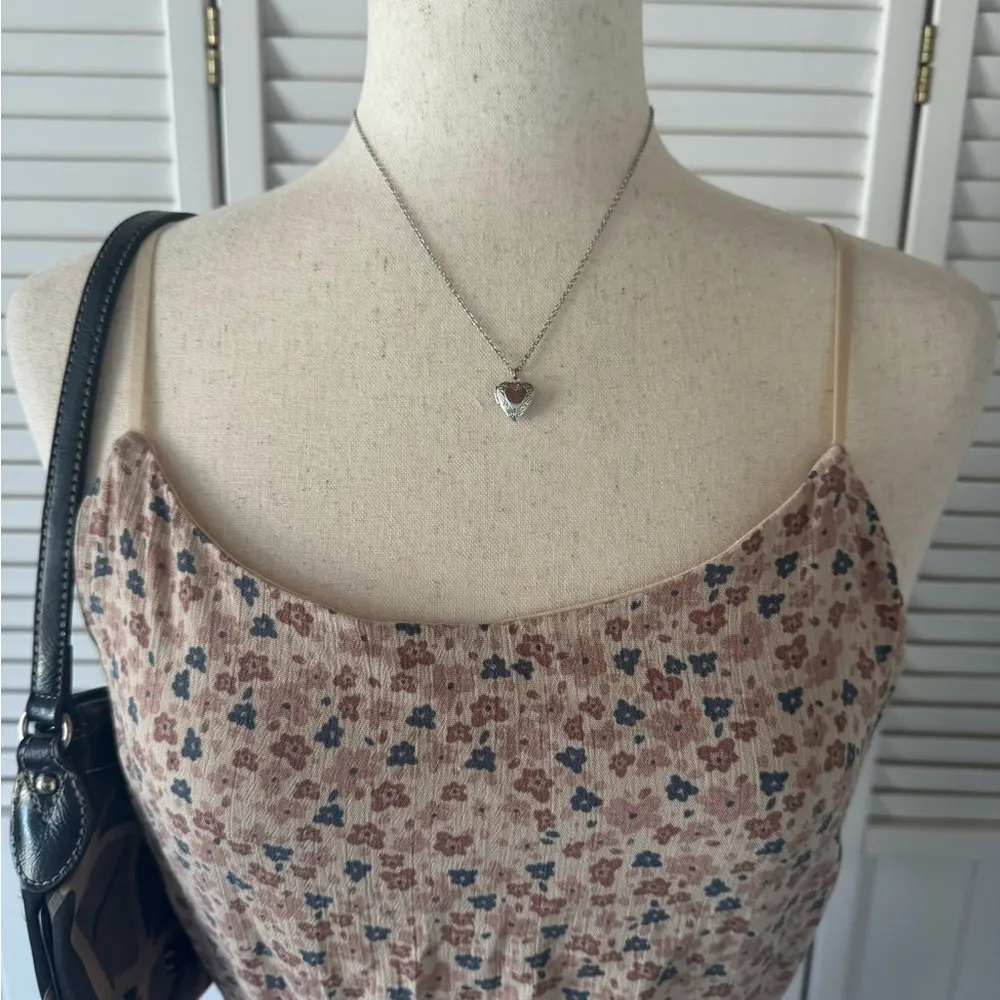 7Day Weeknd Nude Floral Summer Romper - Image 2