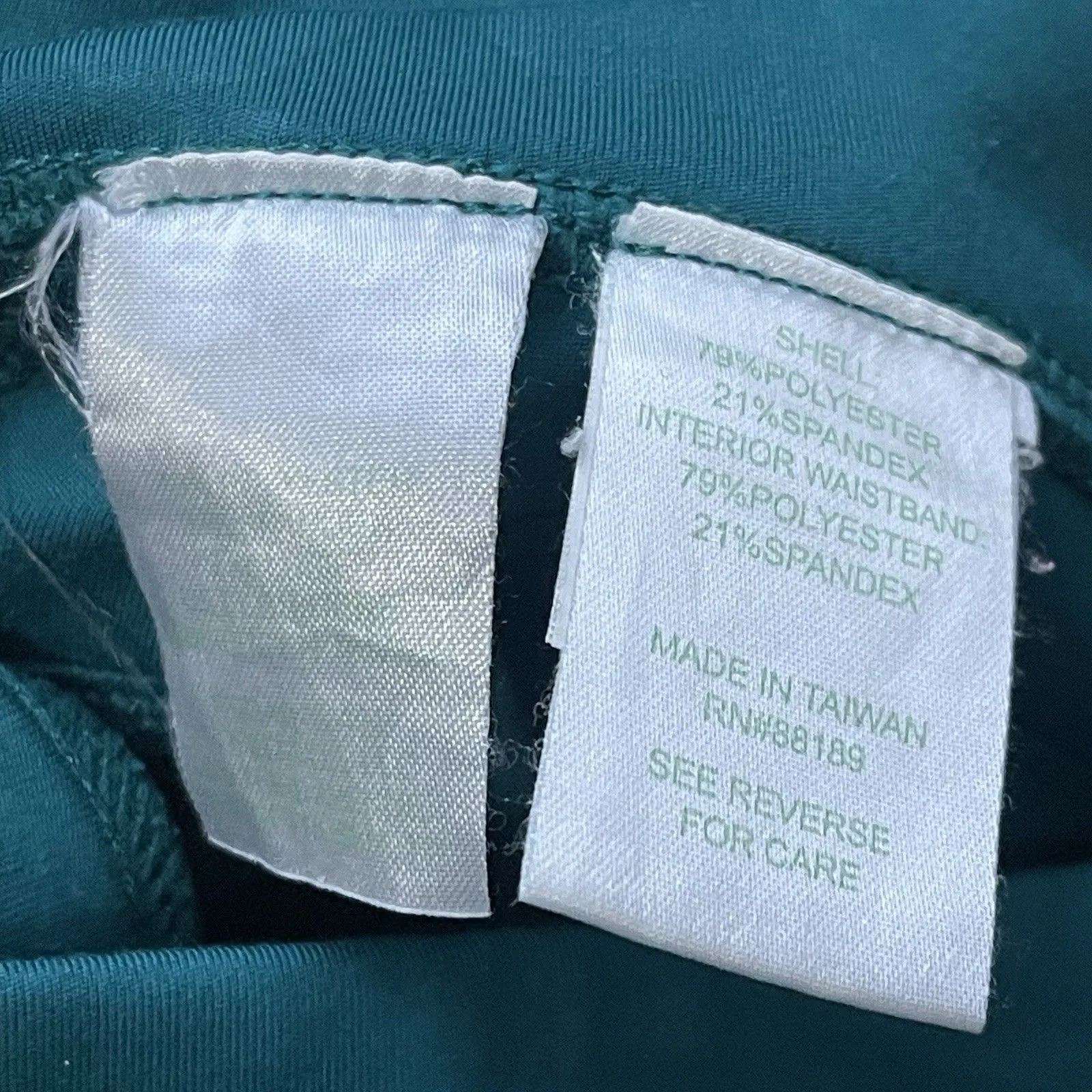 LILLY PULITZER Luxletic Leggings‎ Small Teal Animal Print Workout Gym Run Active - Image 5