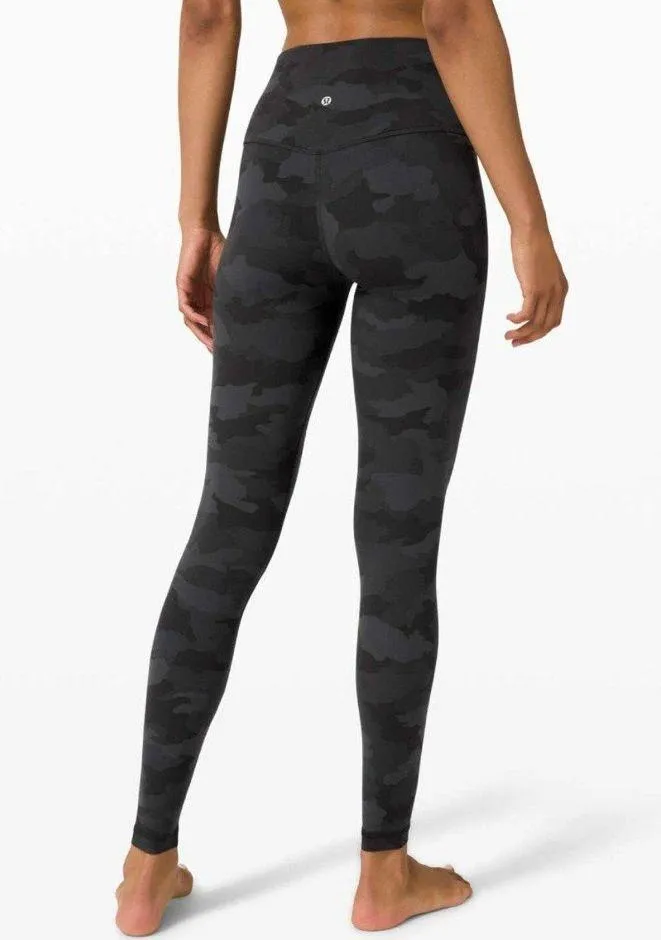 NEW  Align HR Pant 28” Nulu Size 8 Heritage Camo Deep Coal H3DC - Image 2