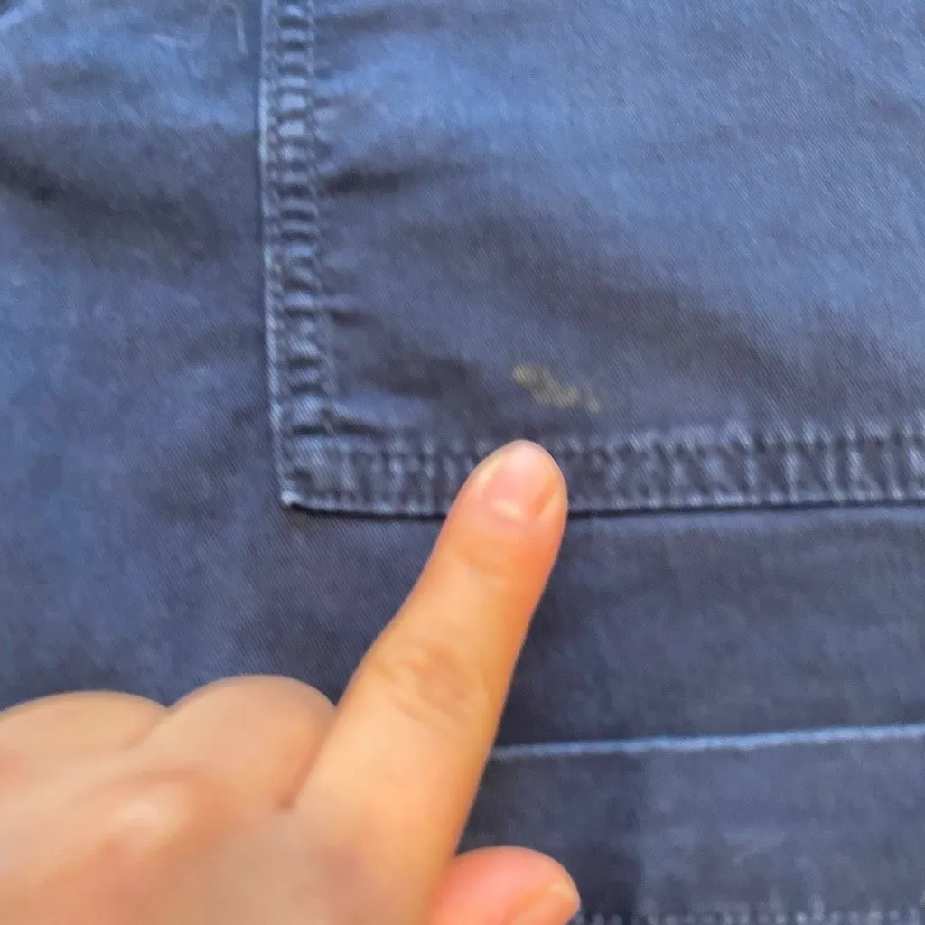 Banana Republic Authentic Chino Shorts Women Size 6 Navy Blue Casual Shorts - Image 8