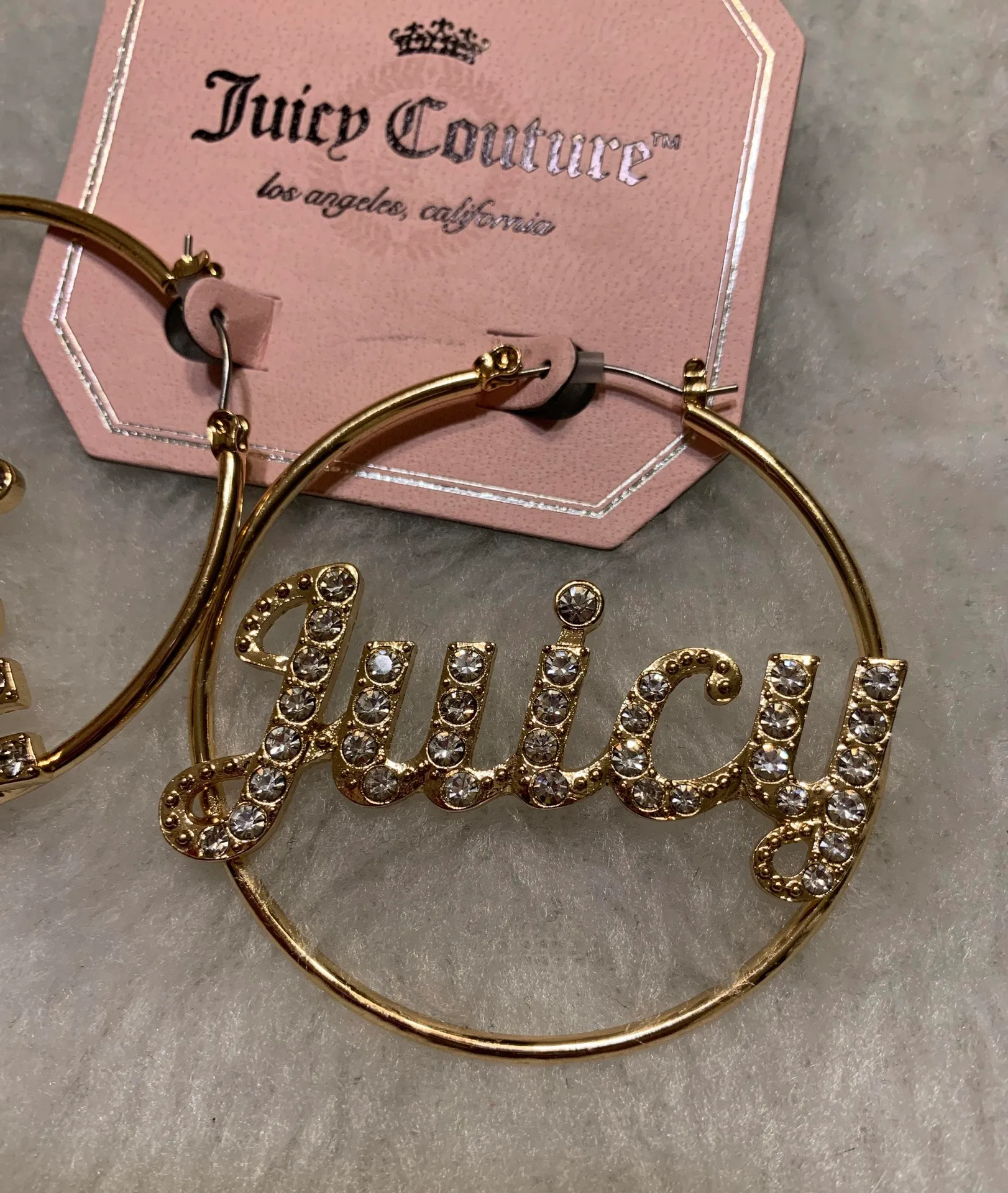 Juicy Couture Hoop Earrings - Image 6