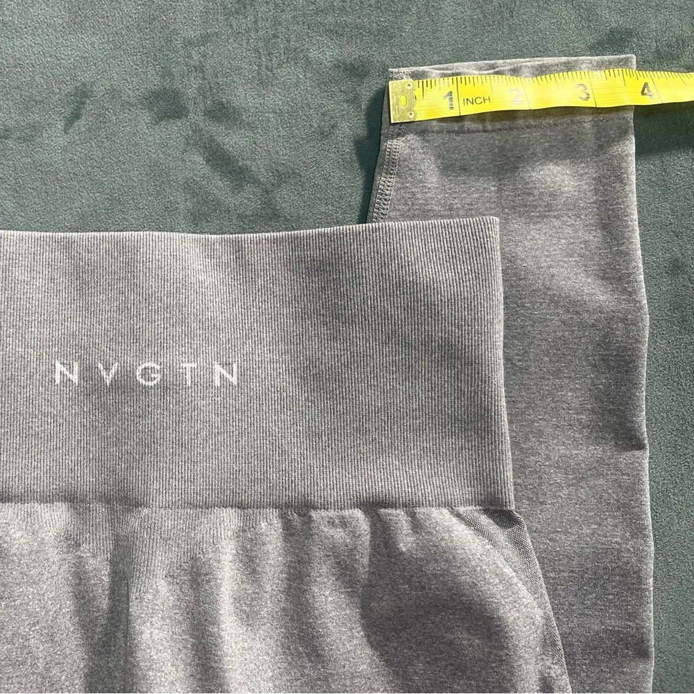 Seamless Galaxy Ribbed Leggings, Size: X-Small - Image 8