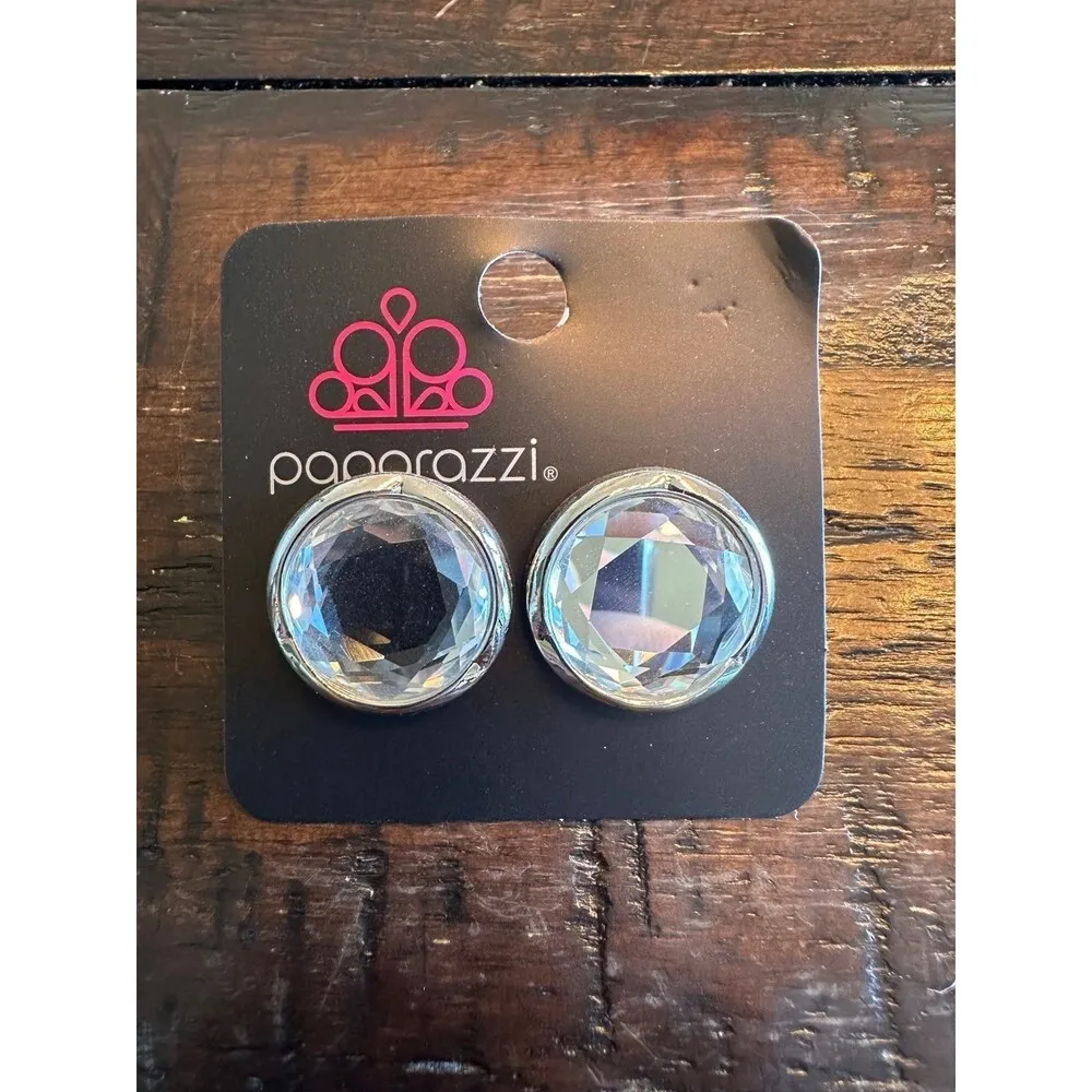 Double Take Twinkle White Earrings (138) - Image 3