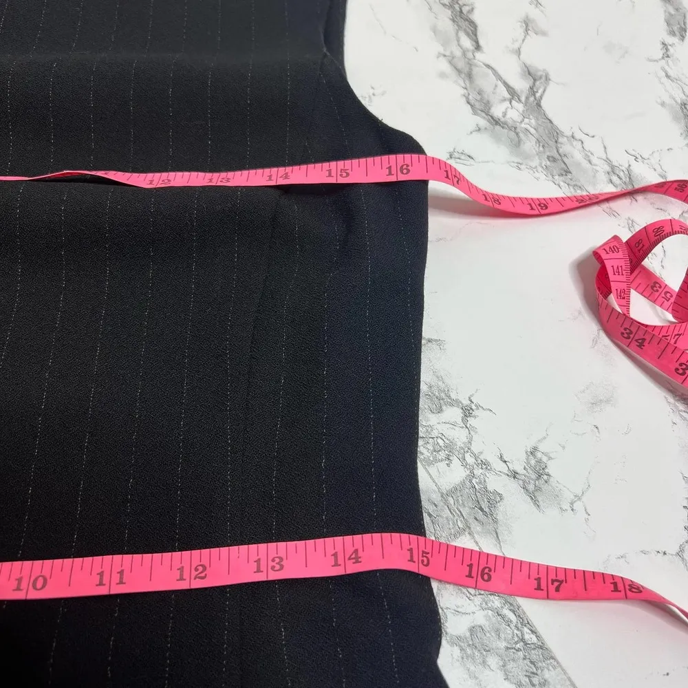 Max Mara pinstripe wool sheath dress - Image 4