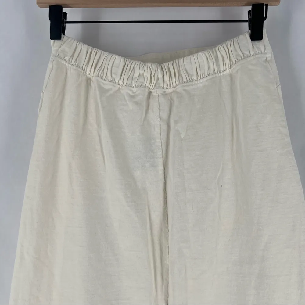 Free People Beach Elizabeth Midi Dress Cotton Strapless Breathable Slit - Image 11