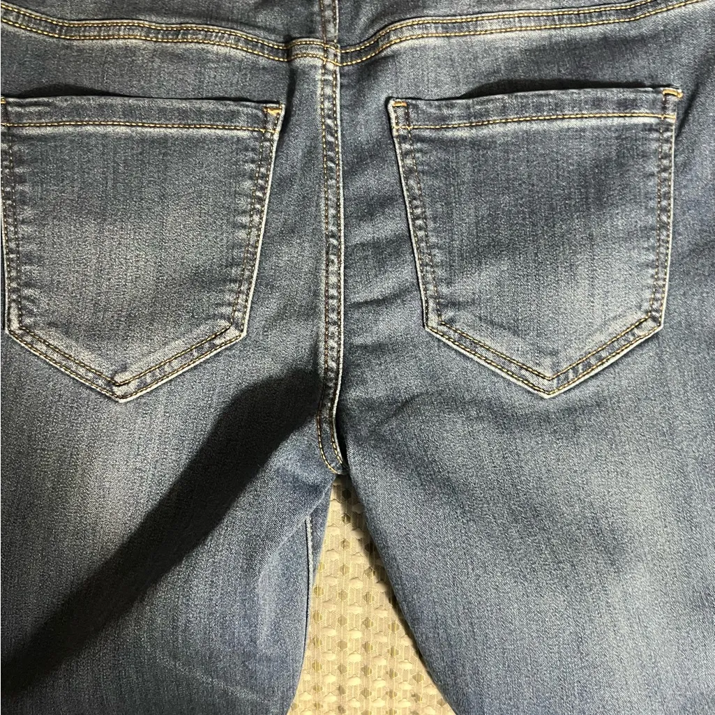 Liverpool Pull On Blue Women's Capri Jeans Size 2 - Image 6