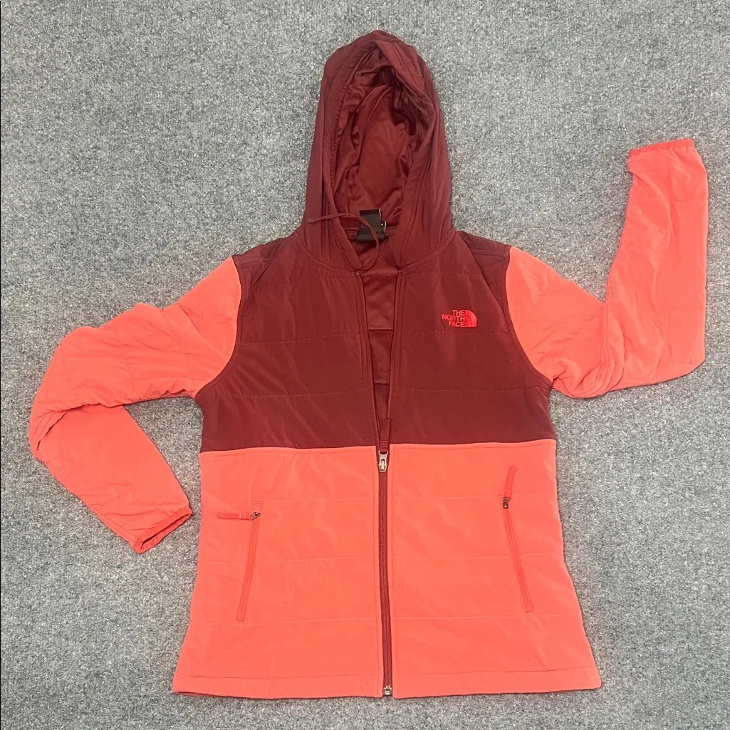 The North Face Women's Utility Jacket in Red and Burgundy Size S - Image 2
