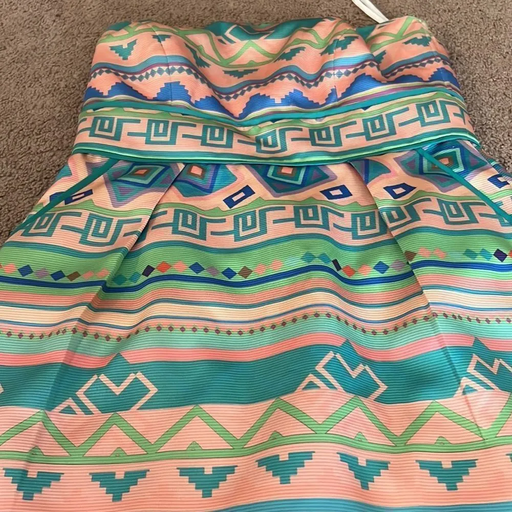 Jade melody tam strapless dress xs Green - Image 3