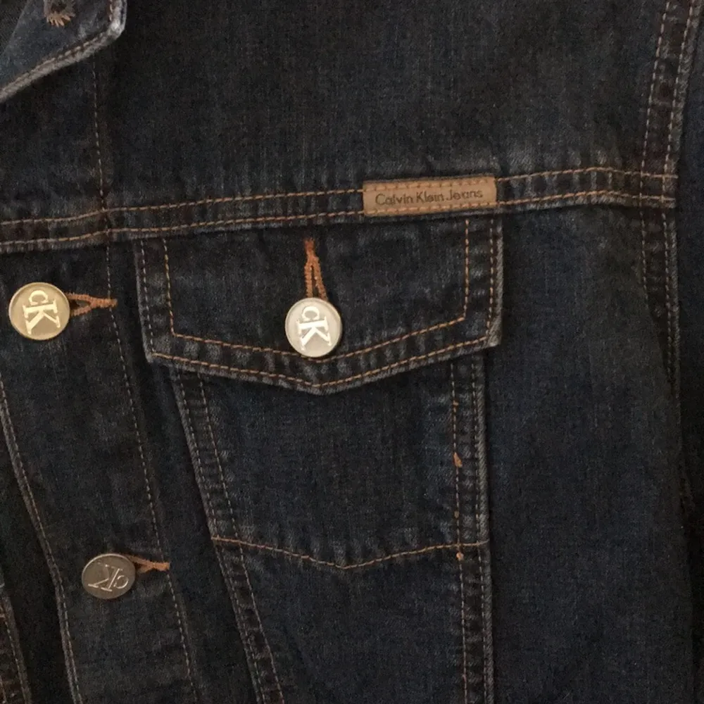 Calvin Klein Jeans FINAL MARKDOWN  unisex denim jacket small - Image 3