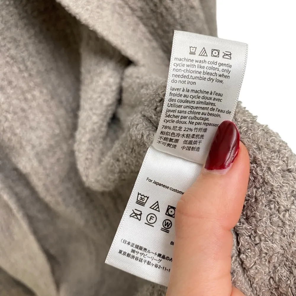 Barefoot Dreams Cozychic Lite Island Cardigan In Nickel Size XL - Image 9