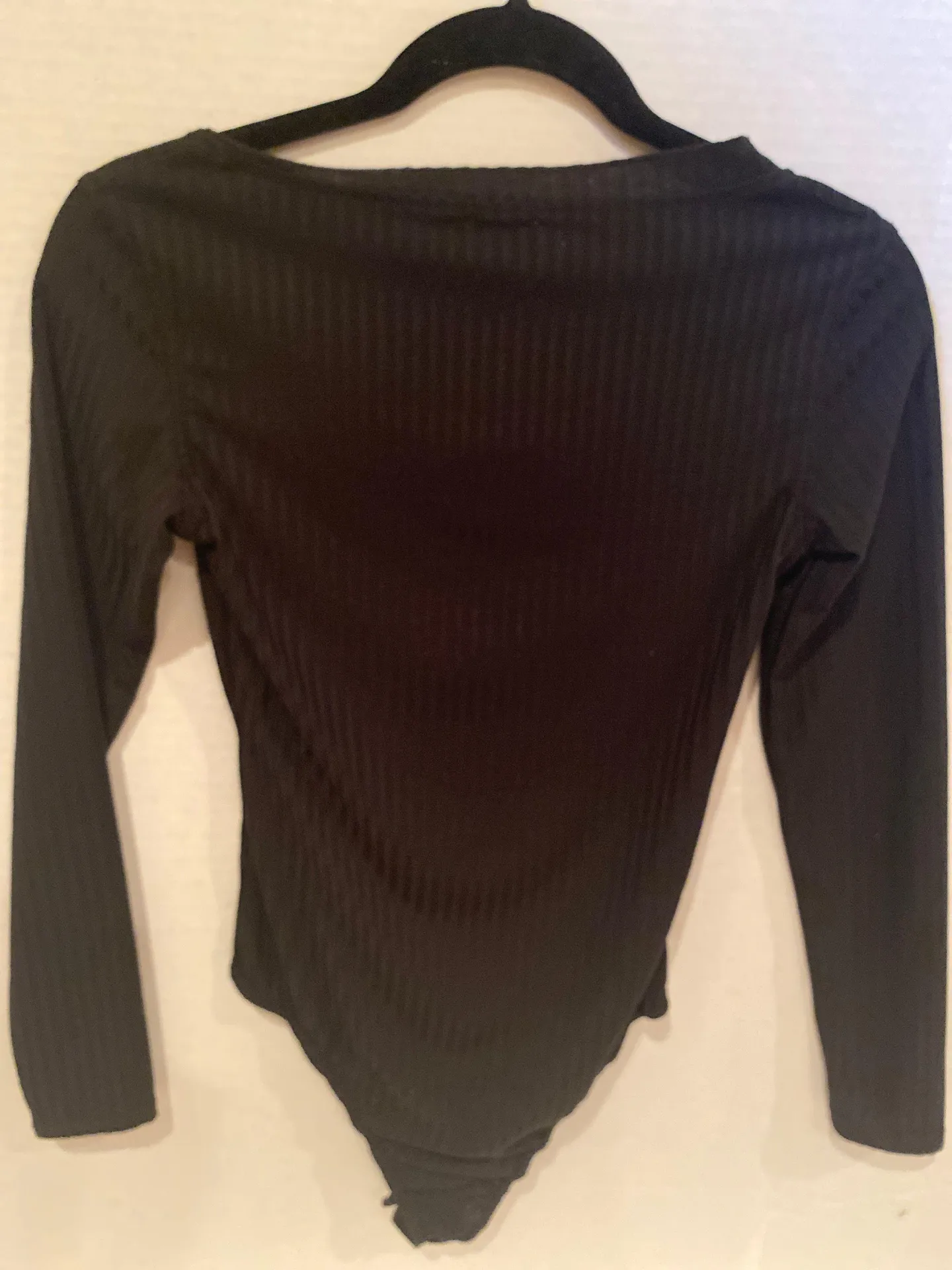 NWT! Francesca’s Blue Rain Bodysuit. Size: XXS - Image 2