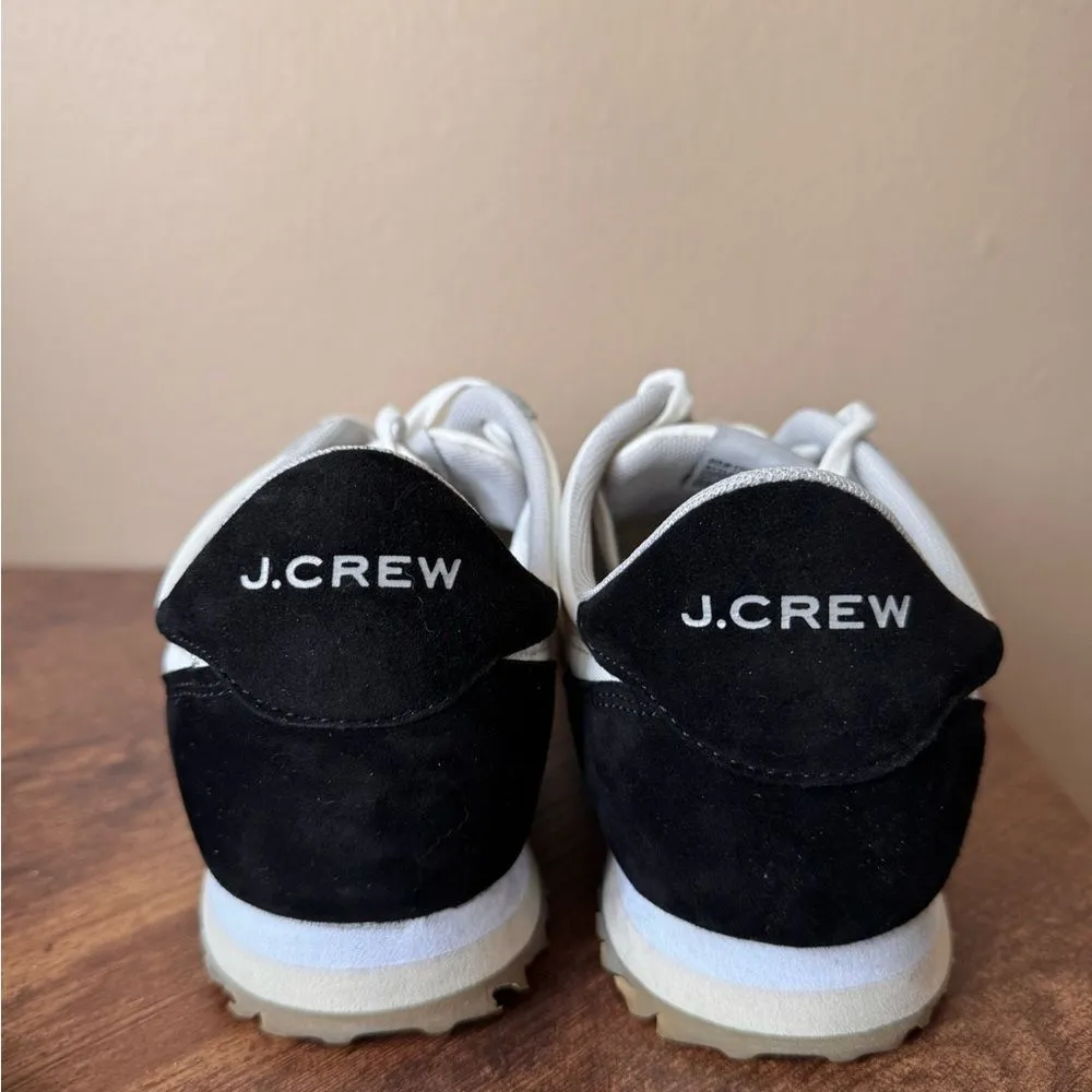 J Crew Black and white athletic shoes size 9 - Image 8