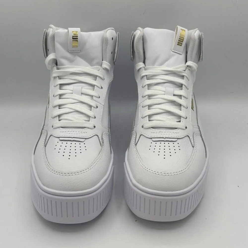 Puma Karmen Rebelle Mid Platform Women's US 9.5 White Sneakers Court 38721301 - Image 2