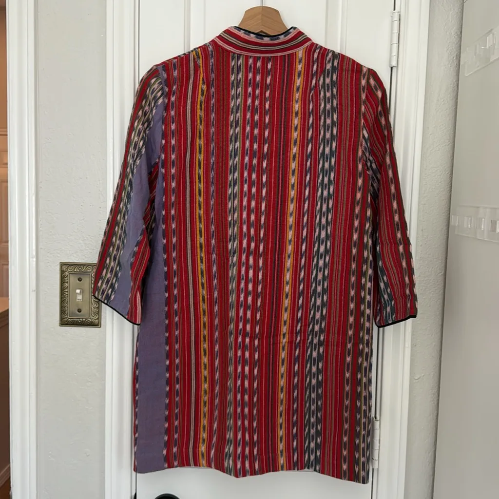 Emerson Fry silk ikat tunic Red Size XS - Image 5