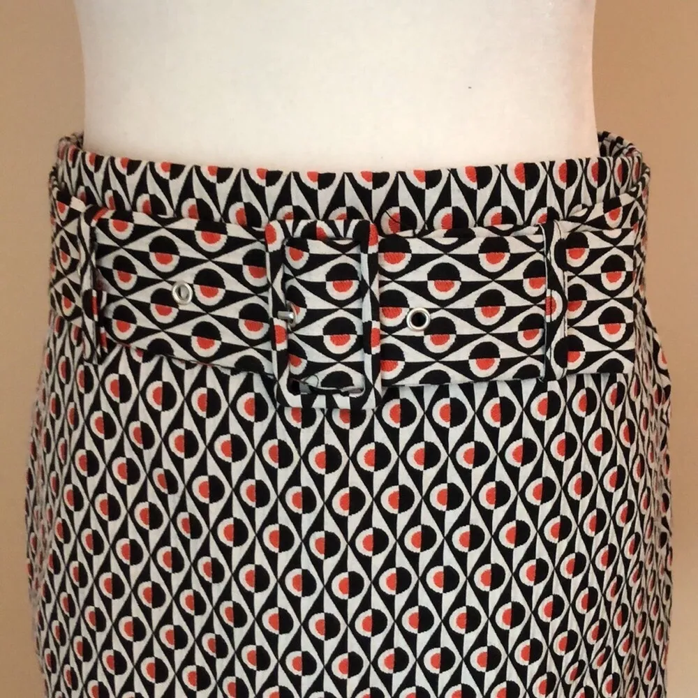 UO Goldie Jacquard Belted Mini Skirt - Image 7