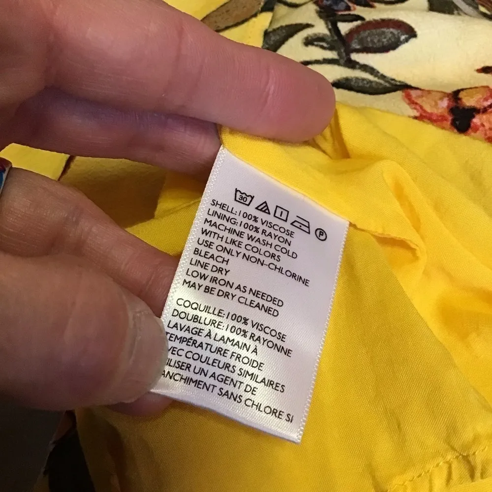 Urban outfitters bright floral plunging back dress - Image 3