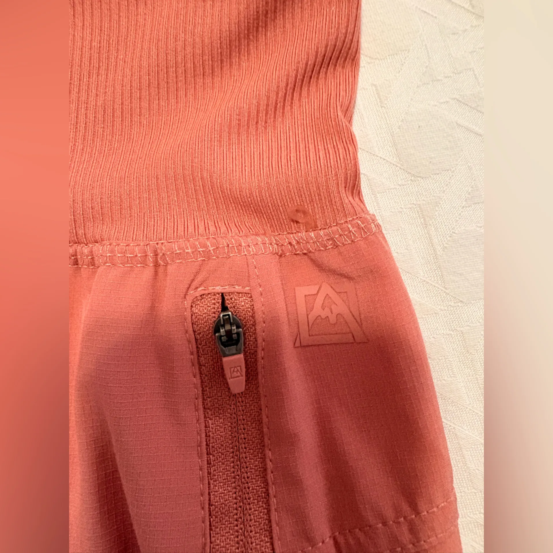 Avalanche Women's Salmon Athletic Shorts - Image 4