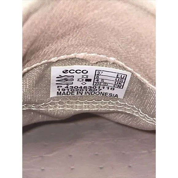 ECCO Soft 6 Woven Slip-On Sneaker in Rose Dust Leather‎ - Image 7