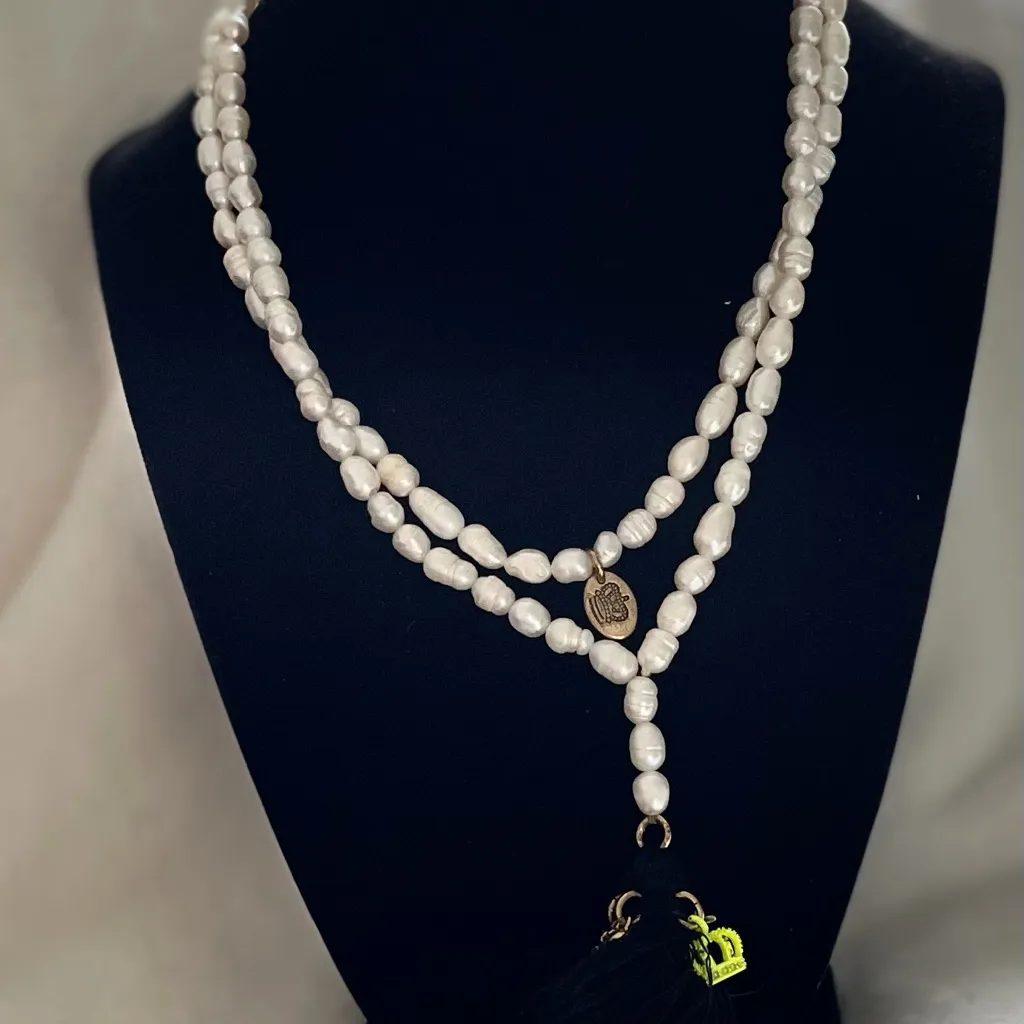 Juicy Couture VINTAGE Freshwater Pearl Necklace - Image 3