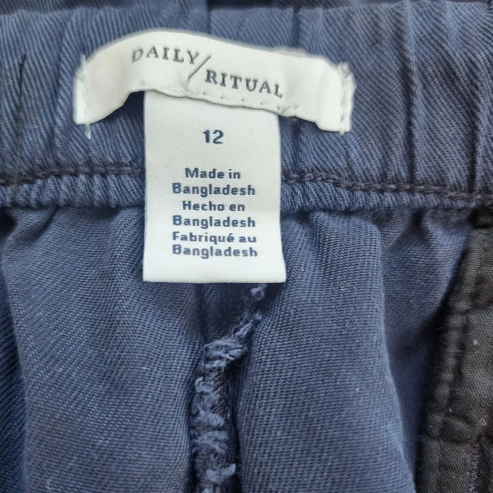 Daily Ritual Blue Joggers (12) - Image 4