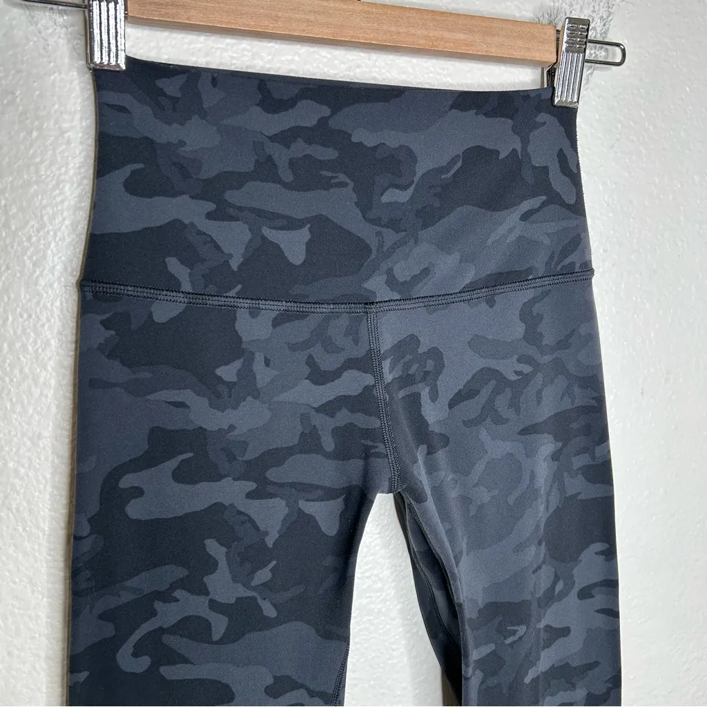 Lululemon Align Crop *21" Incognito Camo Multi Grey 4 - Image 2