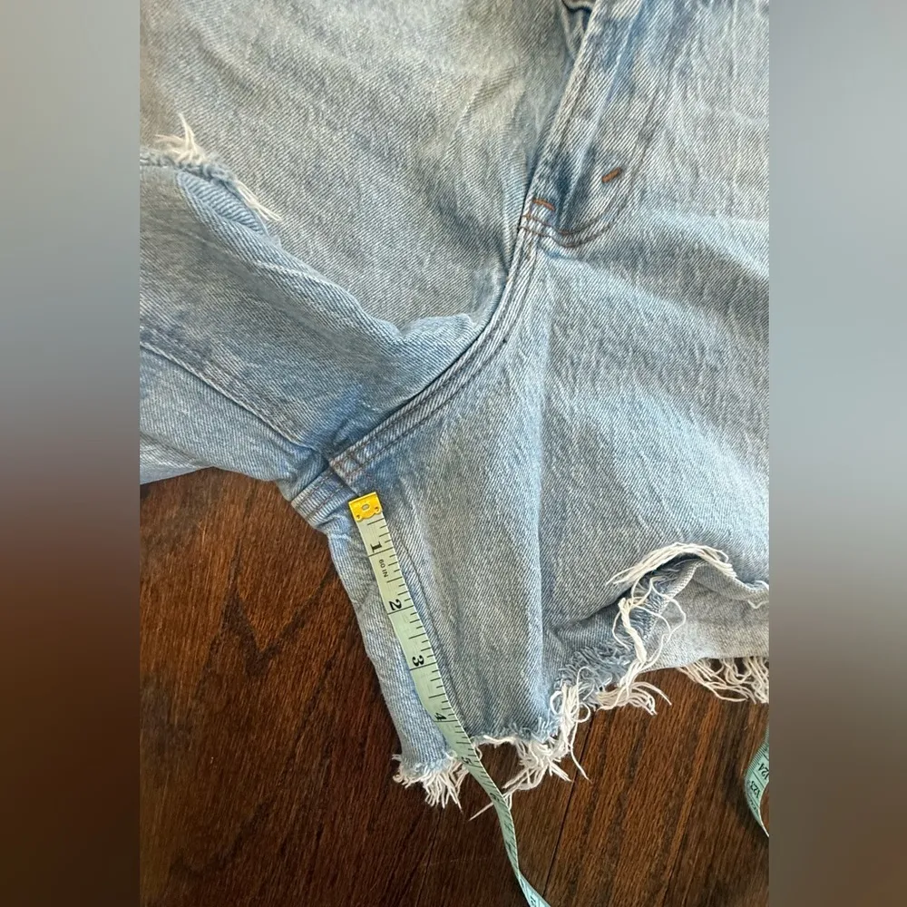 Abercrombie & Fitch High Rise Dad shorts curve love 33/16 1738 - Image 6