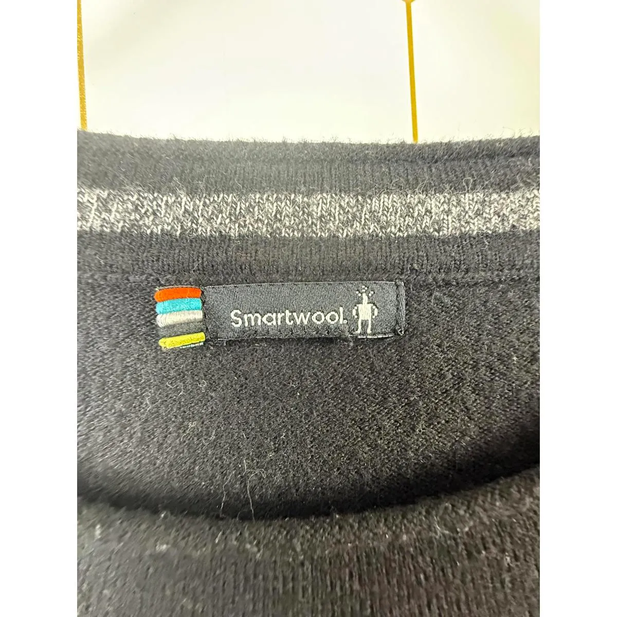 Smartwool Black and Gray Wool Blend Shadow Pine Pocket Sweater - Size - 1X - Image 7