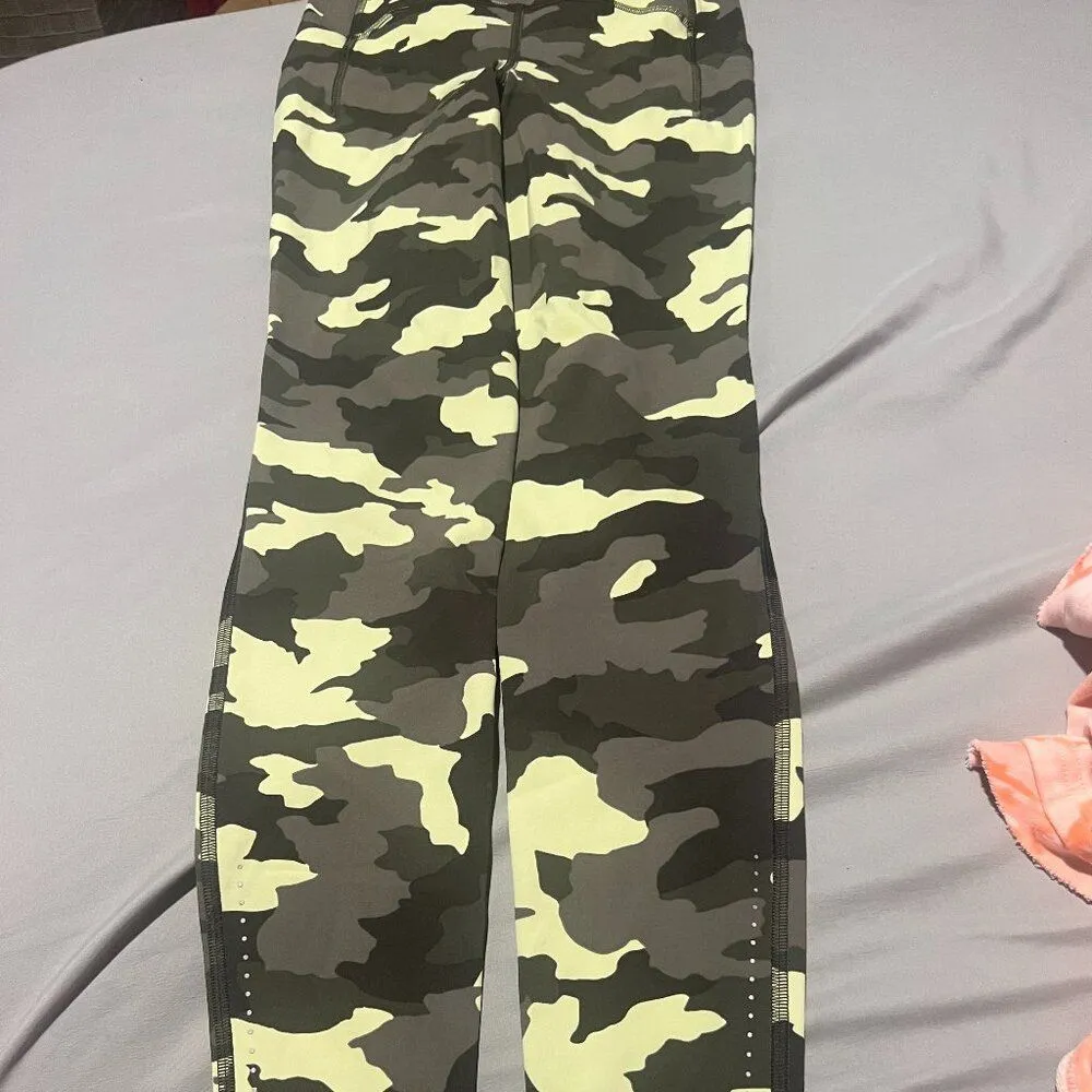 Lululemon Swift Speed HR Tight 28" Heritage 365 Camo Crispin Green Multi Size 4 - Image 7