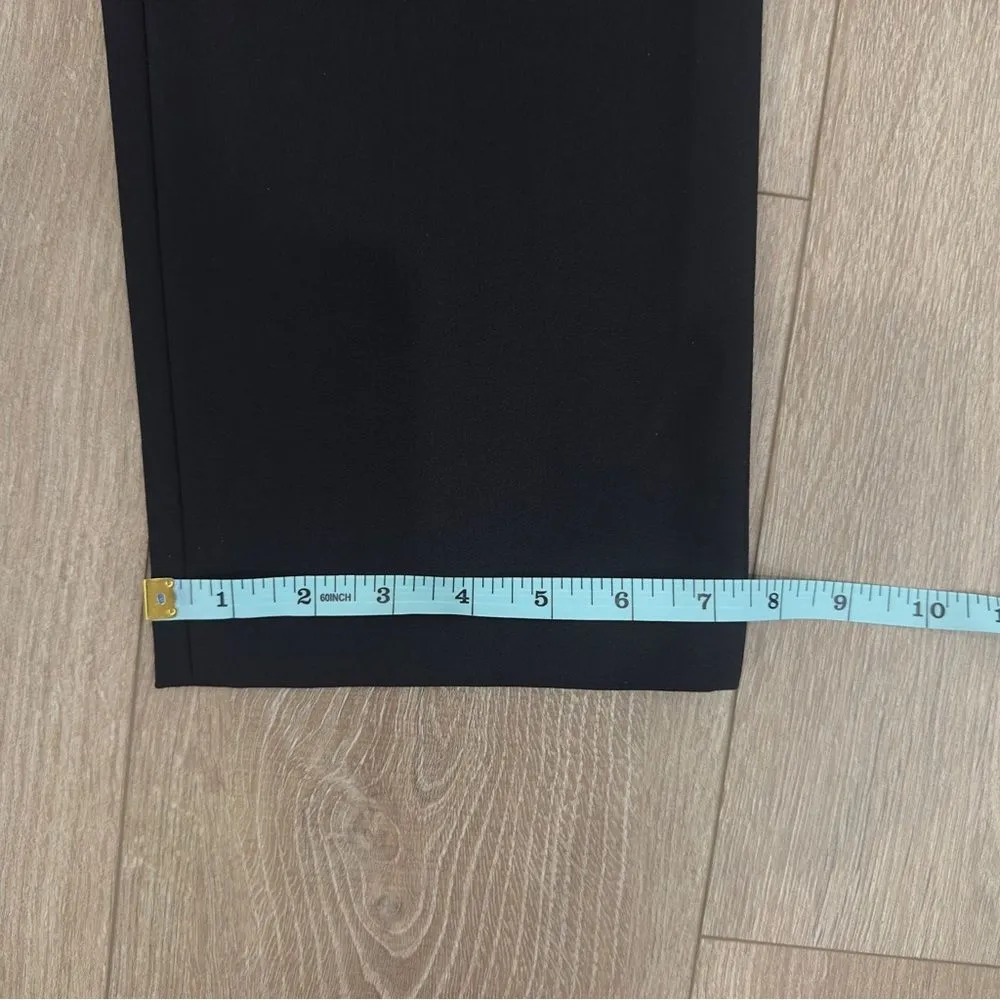 NWT Amanda + Chelsea Size 12 Contemporary Fit Low Rise Waist Ankle Pant Black - Image 8