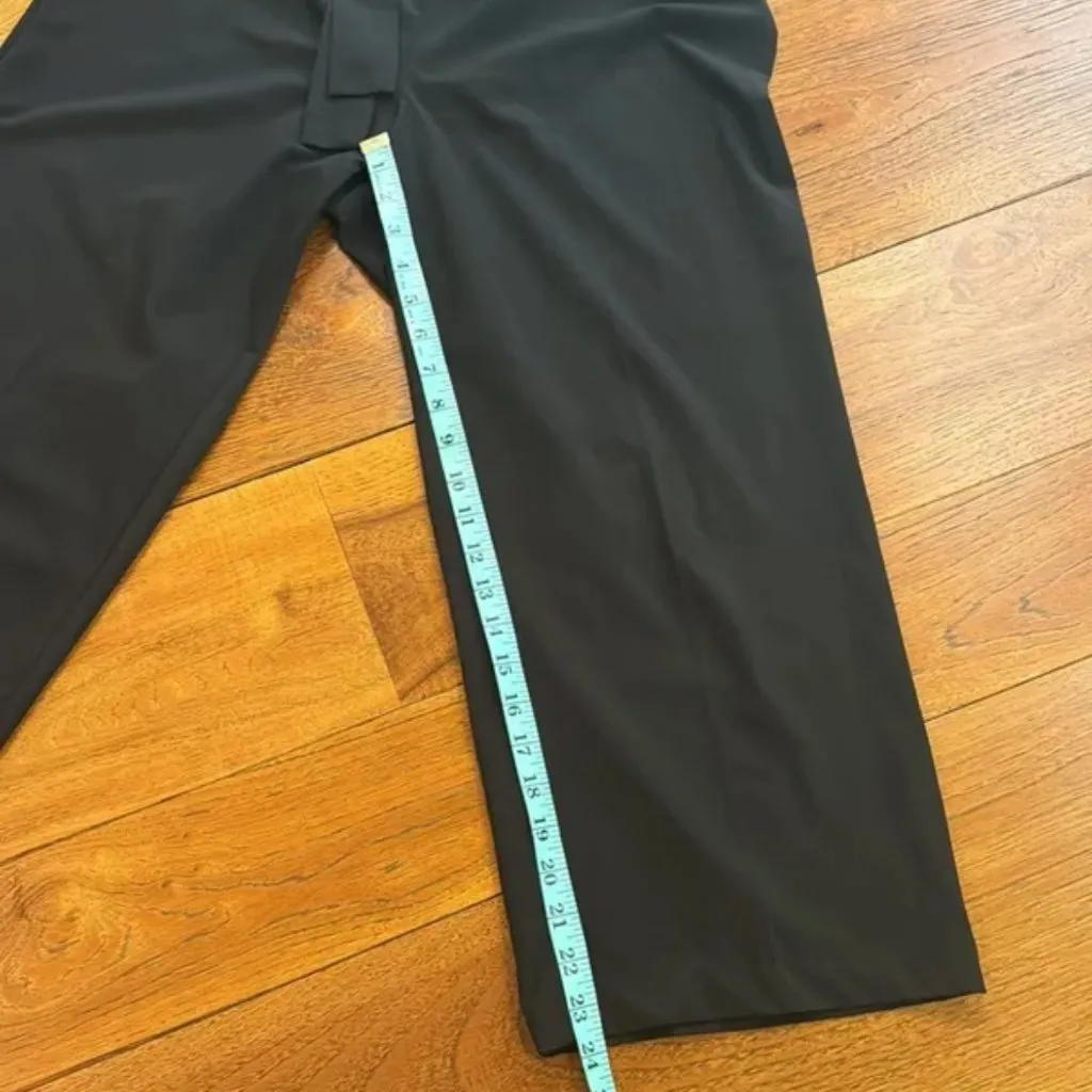 Calvin Klein Tie Front Pull on wide leg pants size M - Image 13