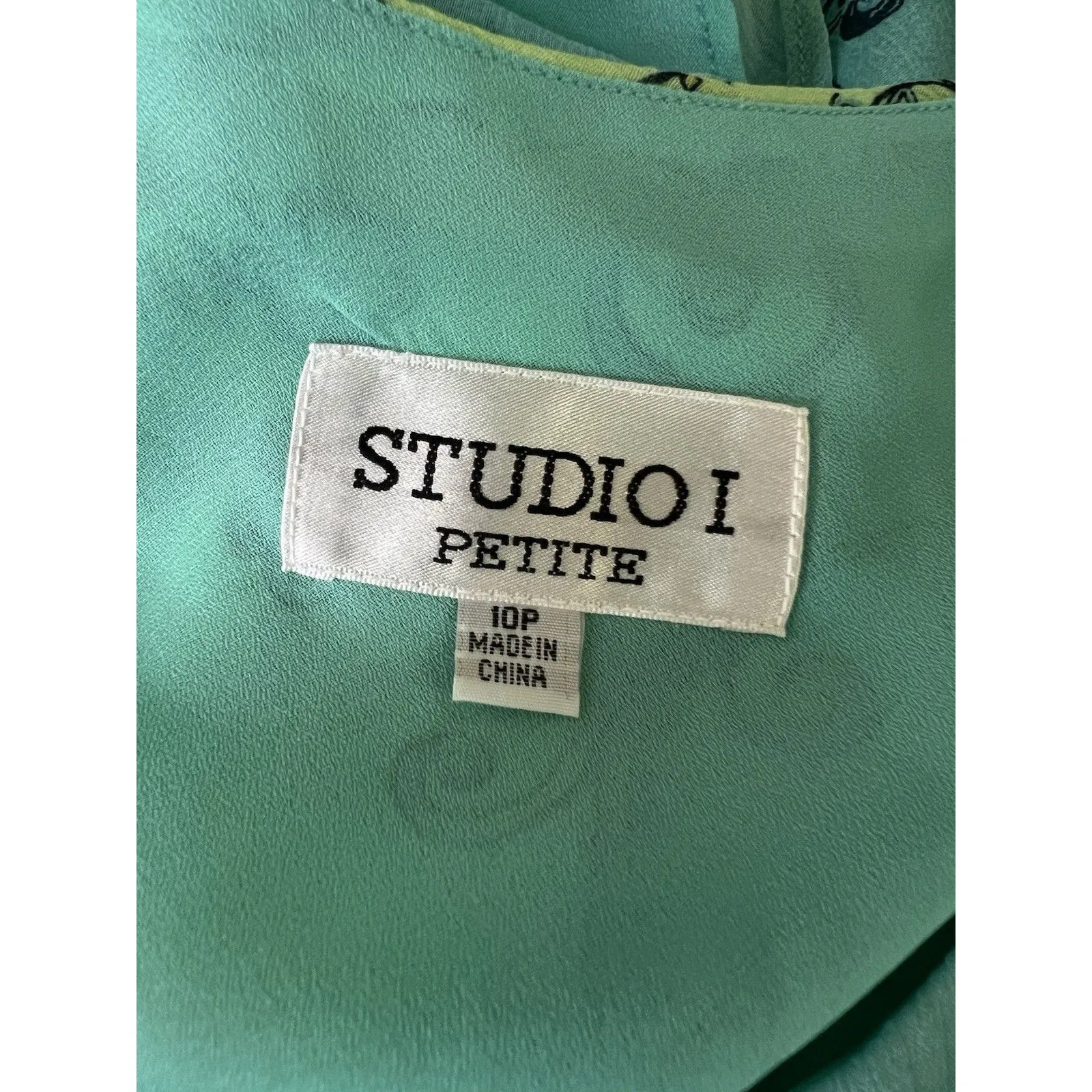 Vintage Studio I Midi Dress Size 10‎ Petite Pastel Floral Paisley Fairy Coquette - Image 2