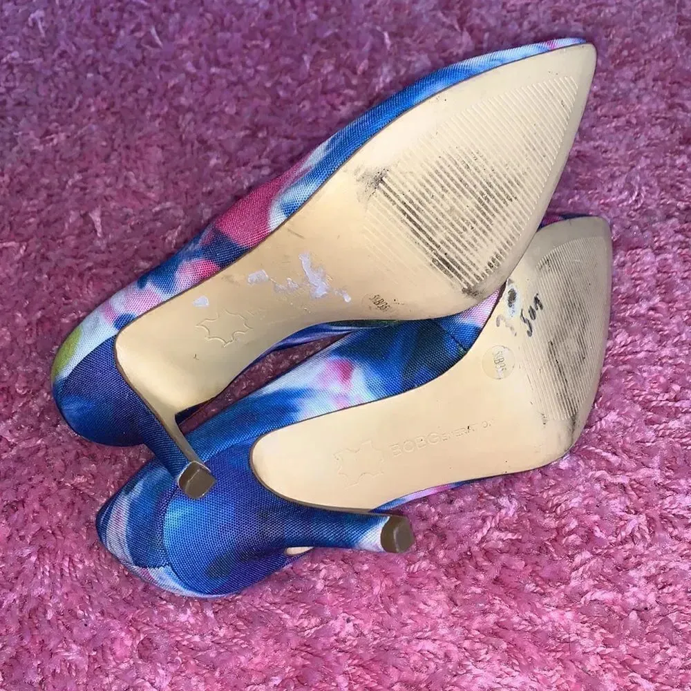BCBG Multicolored Pointed Toe Heels - Image 4