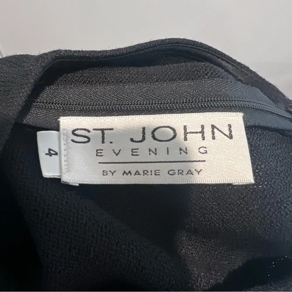 St John Evening Black Maxi Skirt - Image 3