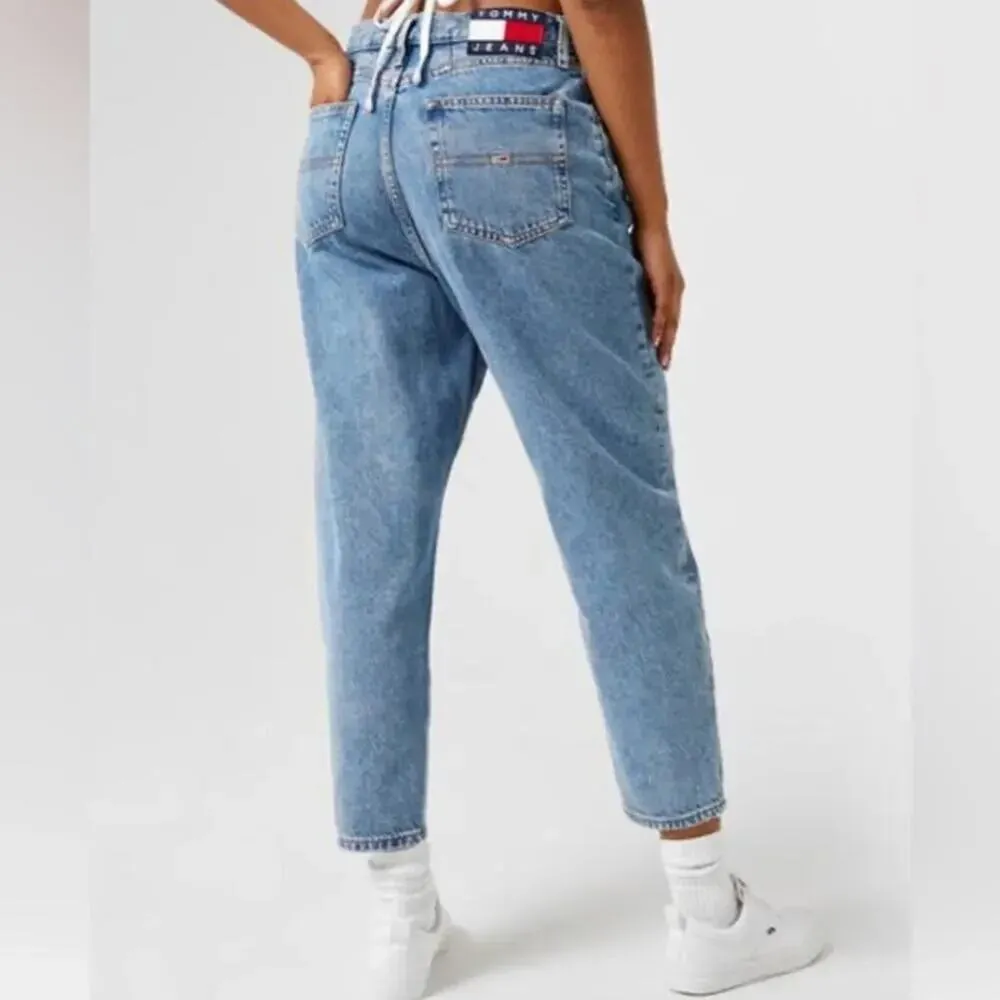 Tommy Jeans Women’s Sz 24 Mom Jean Ultra High Rise Tapered - Image 10