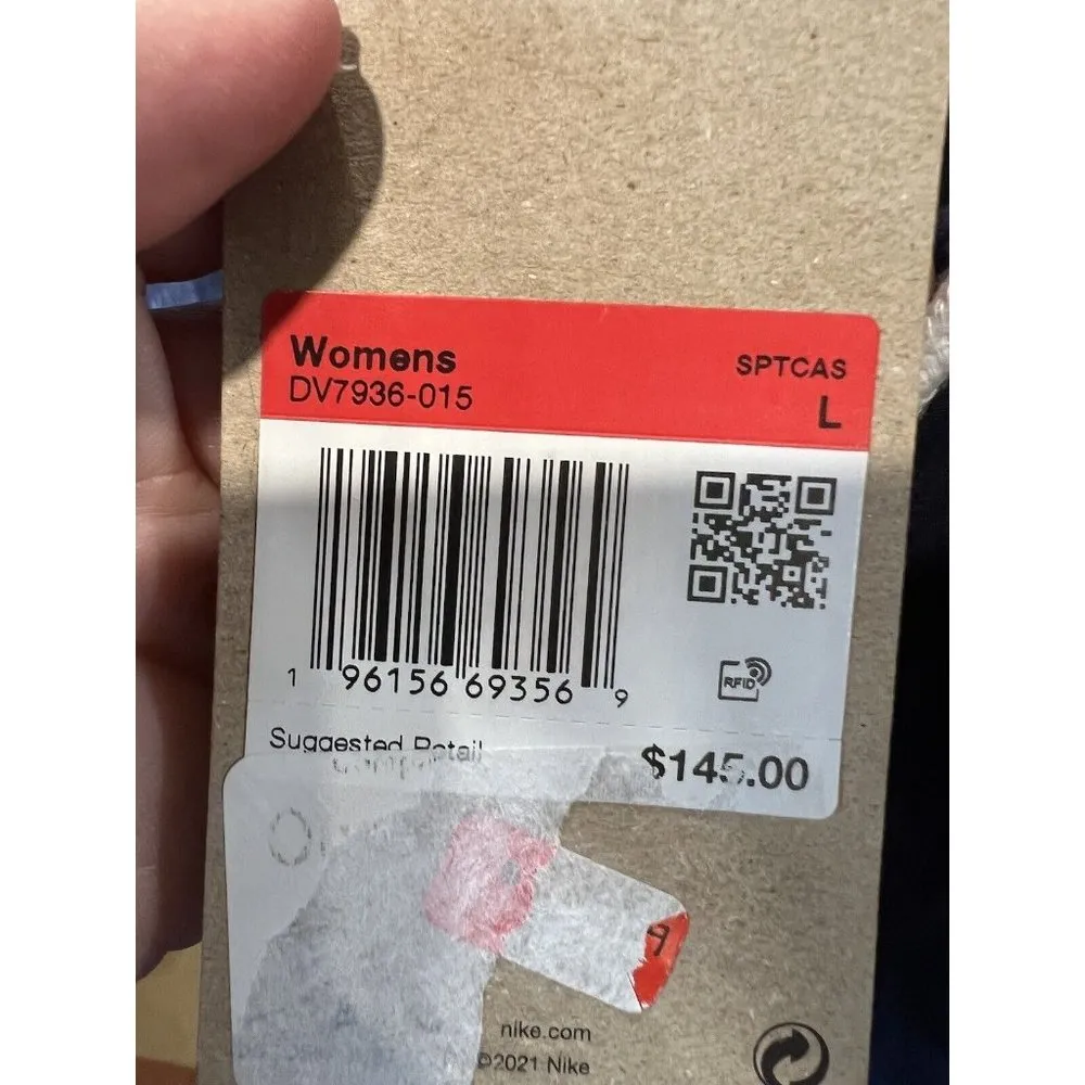 Nike Womens Sportswear Woven Wave Dye Jacket Size Large Gridiron DV7936-015 NWT - Image 8