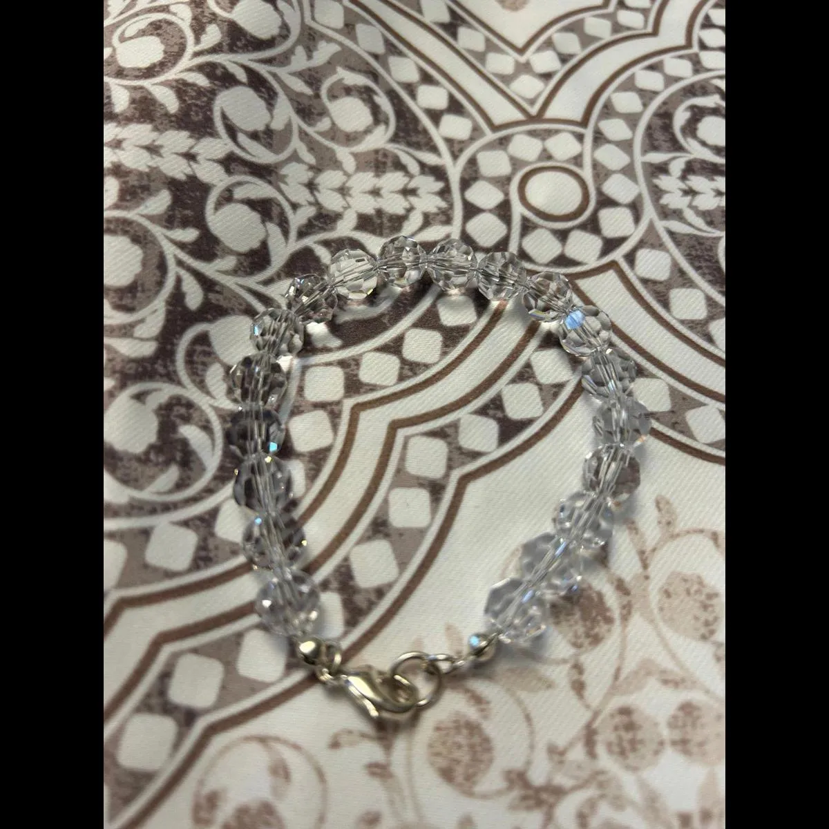 Sparkling bracket see thru sterling silver - Image 3