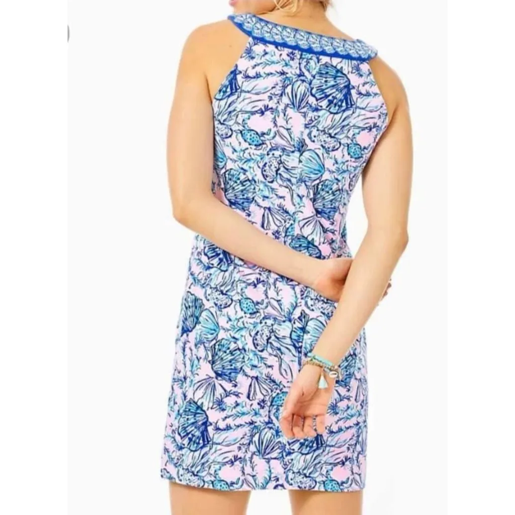 Lilly Pulitzer Santanita Shift dress, Magnolia Lilac  Blue and Pink Dress NEW - Image 2