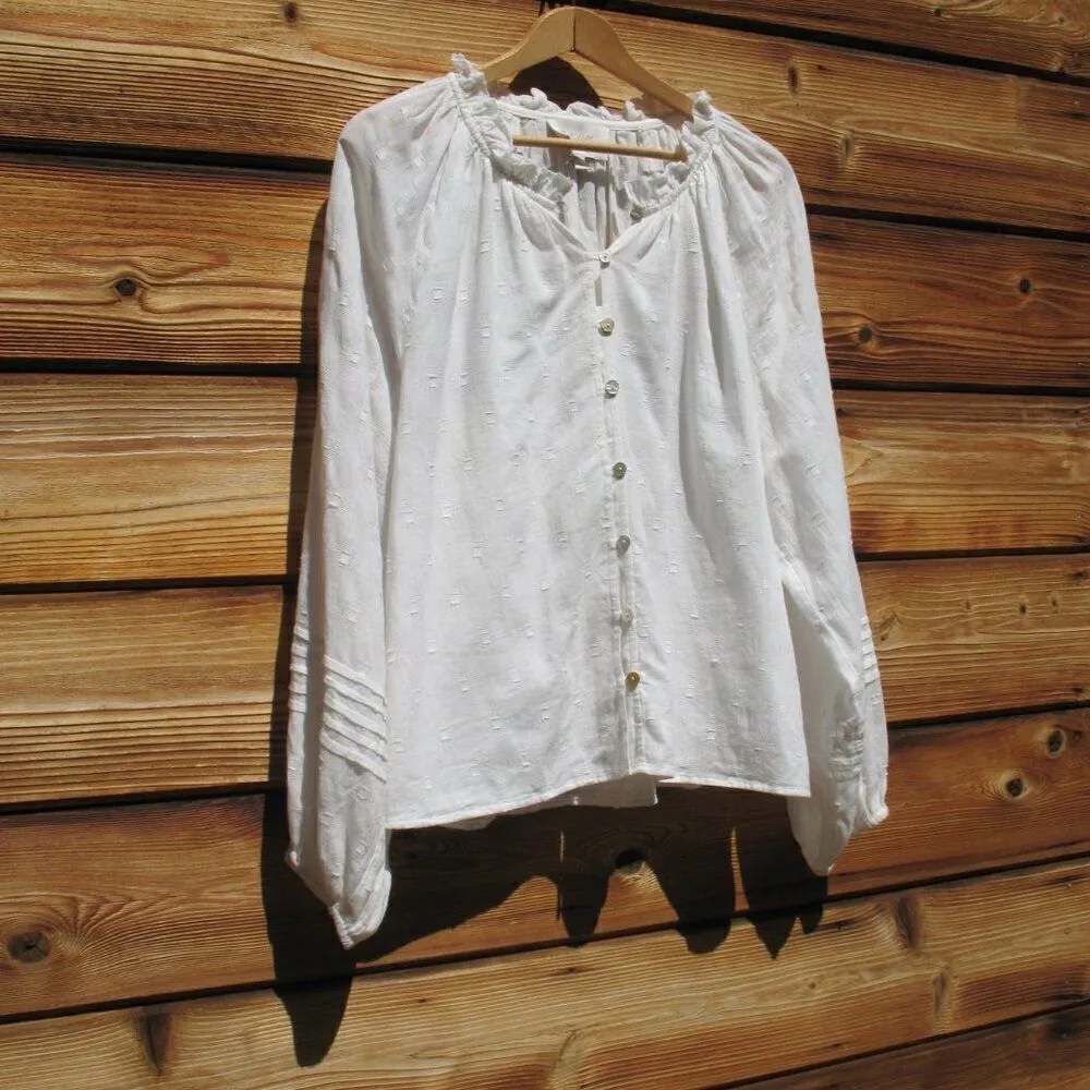 Cleobella  Textured Blouse Top - Image 8