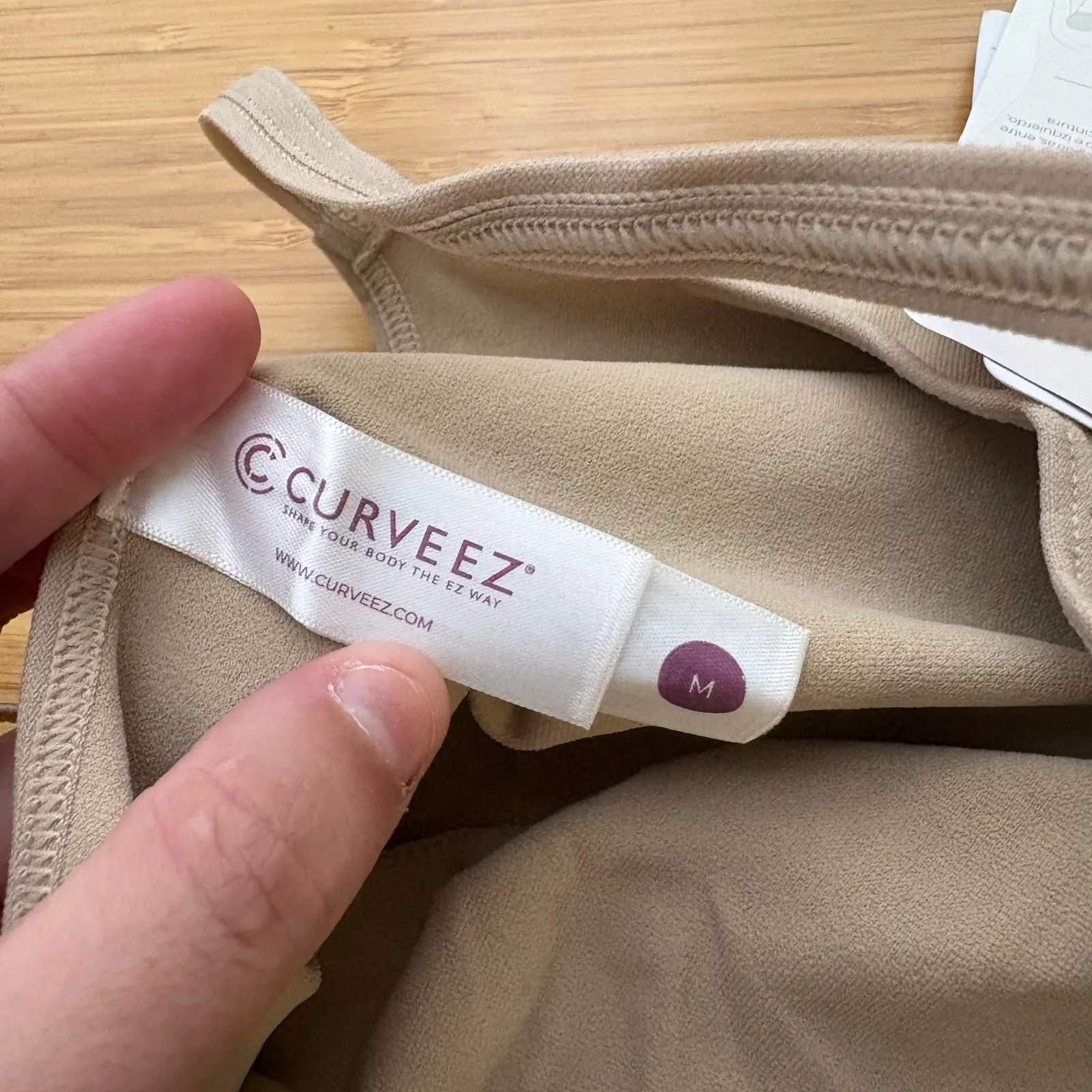 Shapermint Curveez Medium Nude Incredibly Slimming Cami Tank Top Compression Tan - Image 9