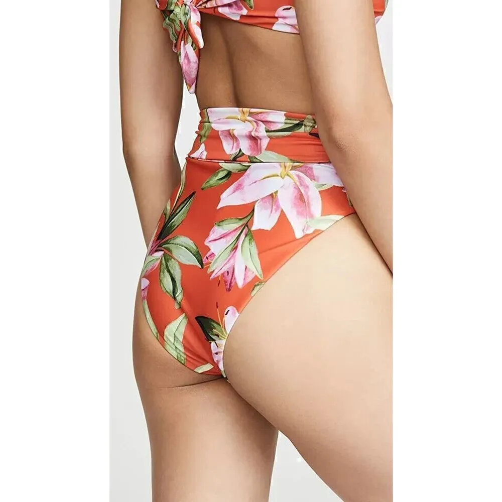 Mara Hoffman Abigail Bikini Set Goldie High-Waisted Swim Bottoms Multi Women S - Image 5