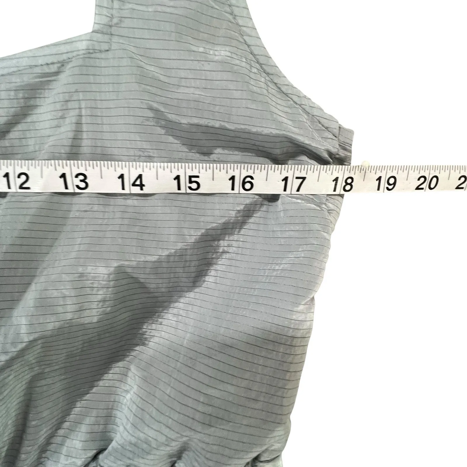 Free People Chaparral Convertible Hike Jumpsuit M Gray Utility Relaxed Overalls - Image 8