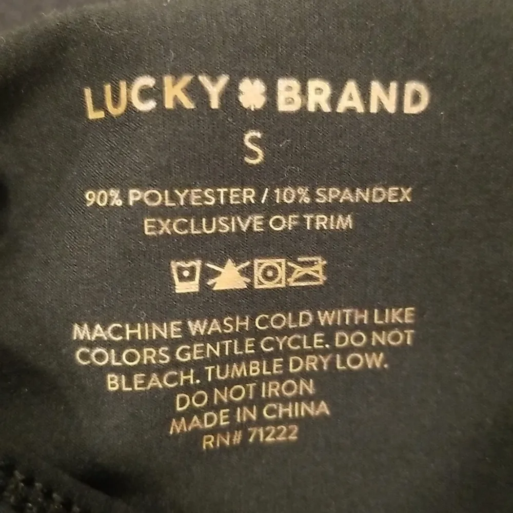 💕LUCKY BRAND💕 Bralettes (2 Pack) Snowflake Pattern & Black Small S NWT - Image 7