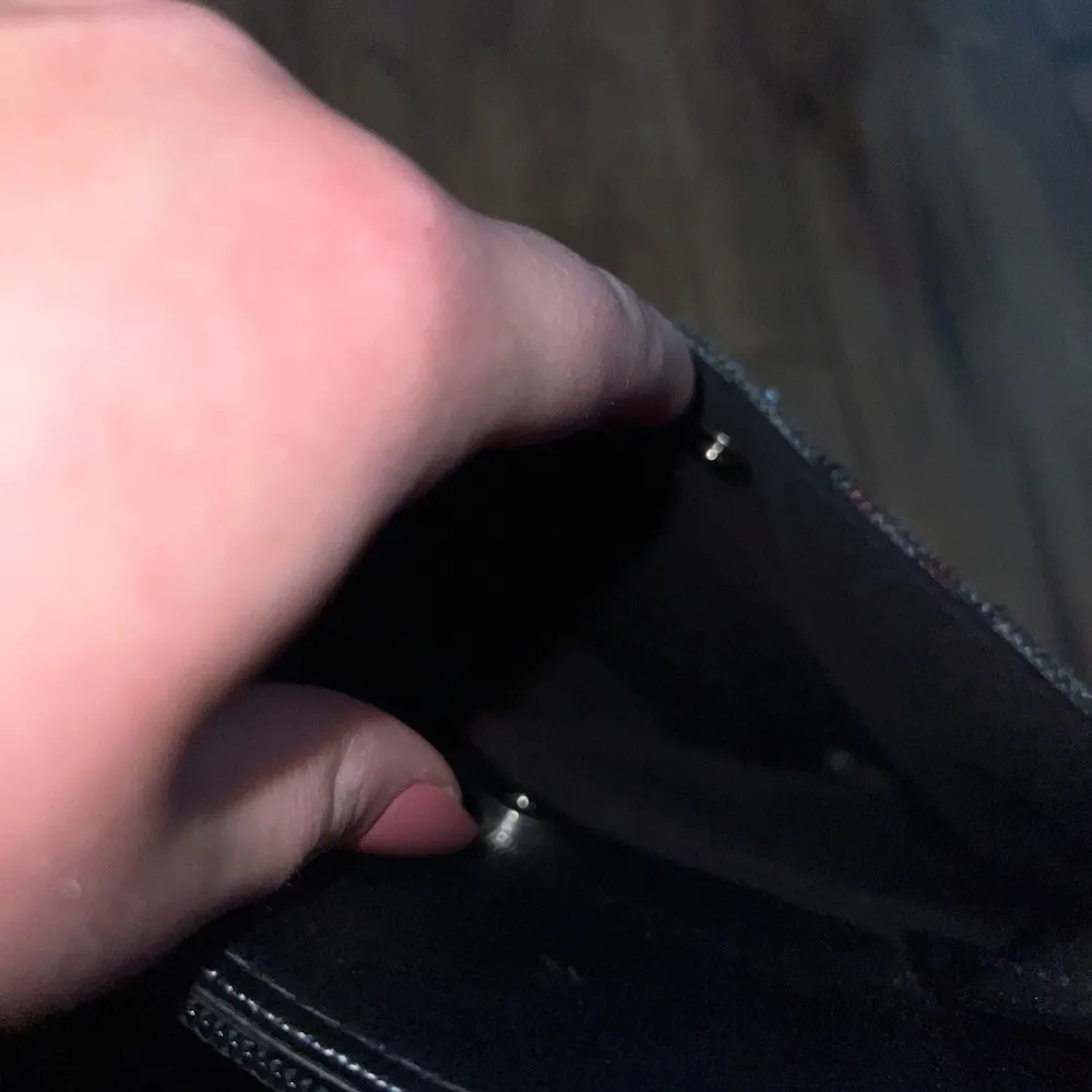 plaid flannel purse Black - Image 8