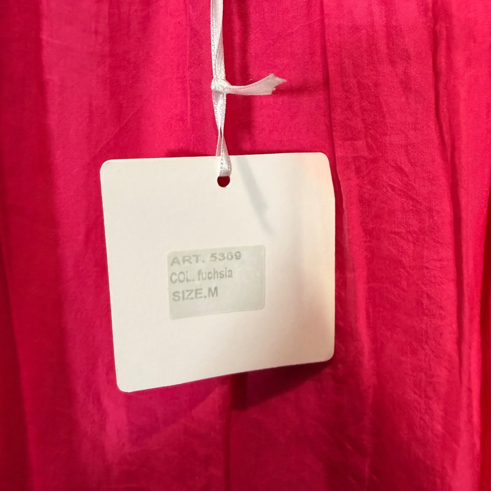 Luisa Ricci Italian Silk Halter Dress Pink Beach Resort Vacation M FLAWED Size M - Image 10