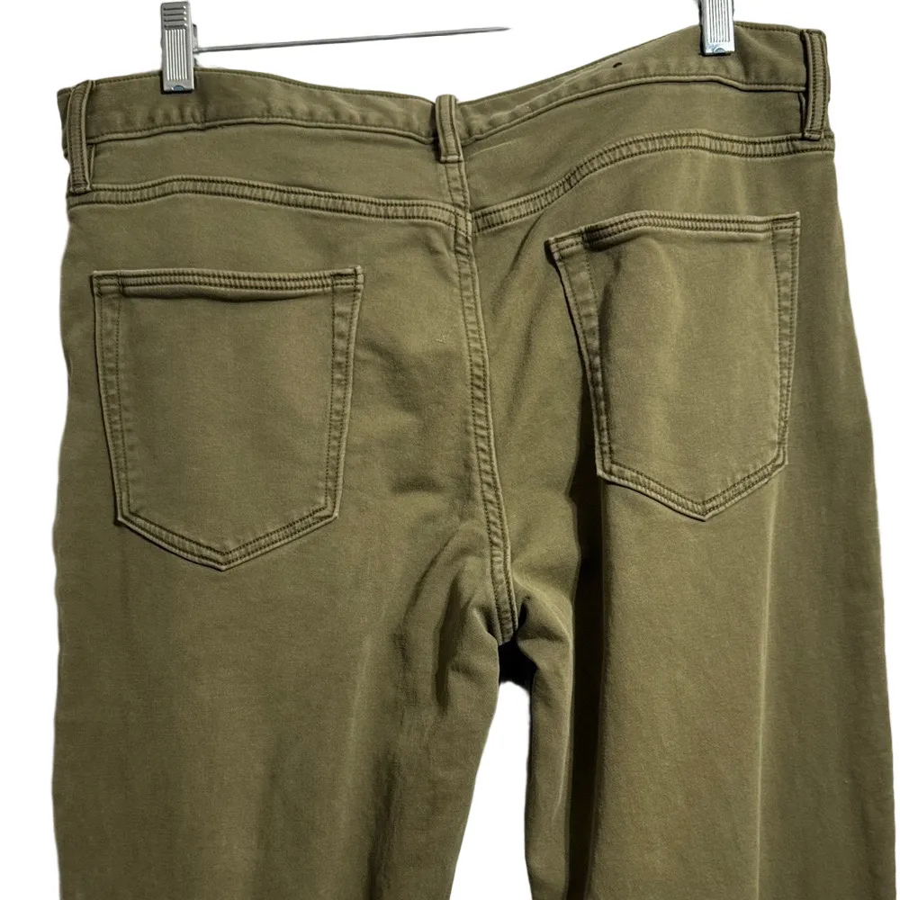 Banana Republic Olive Trousers Sz 35x30 - Image 4