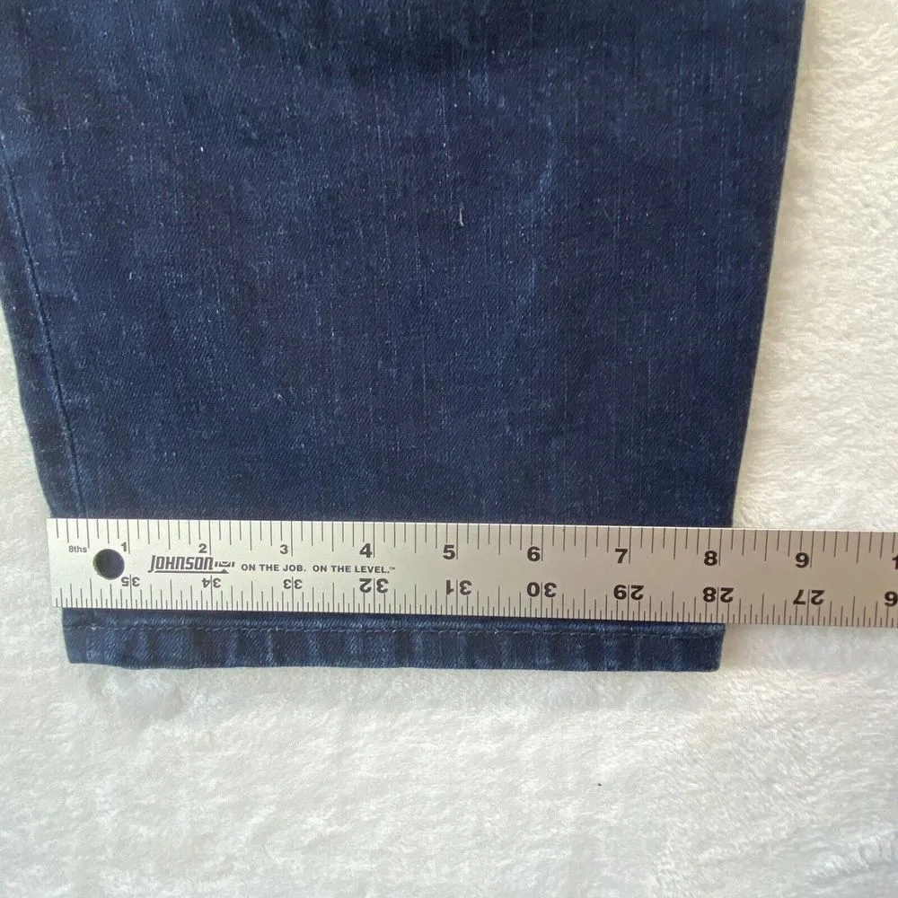 Ladies‎ DIESEL NICLAH Blue High Waist Regular Straight dark Y2k Jeans Sz 28x27 - Image 7