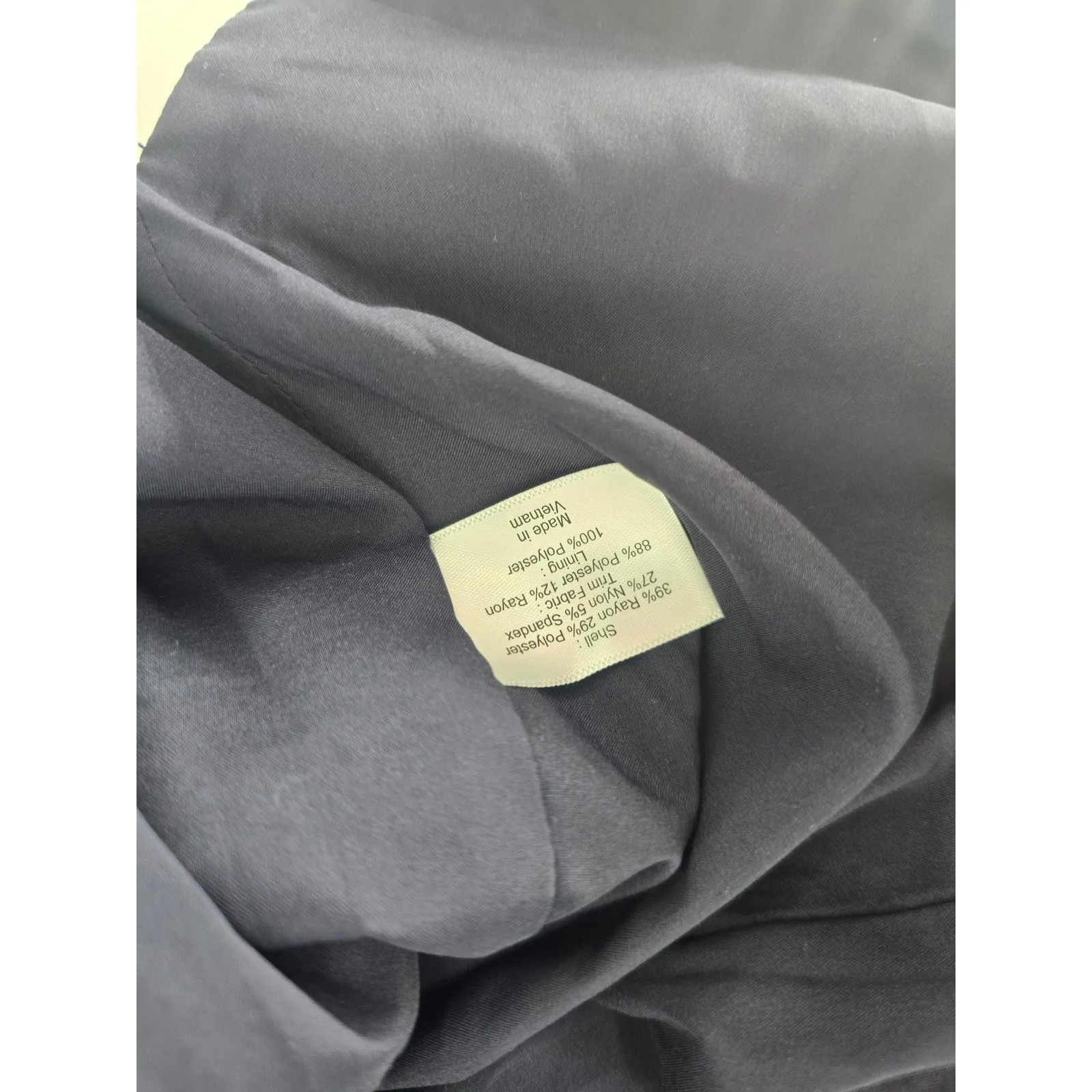 Lane Bryant Women's Blue Textured Blazer Jacket Size‎ 22 Plus Size Open Front - Image 4